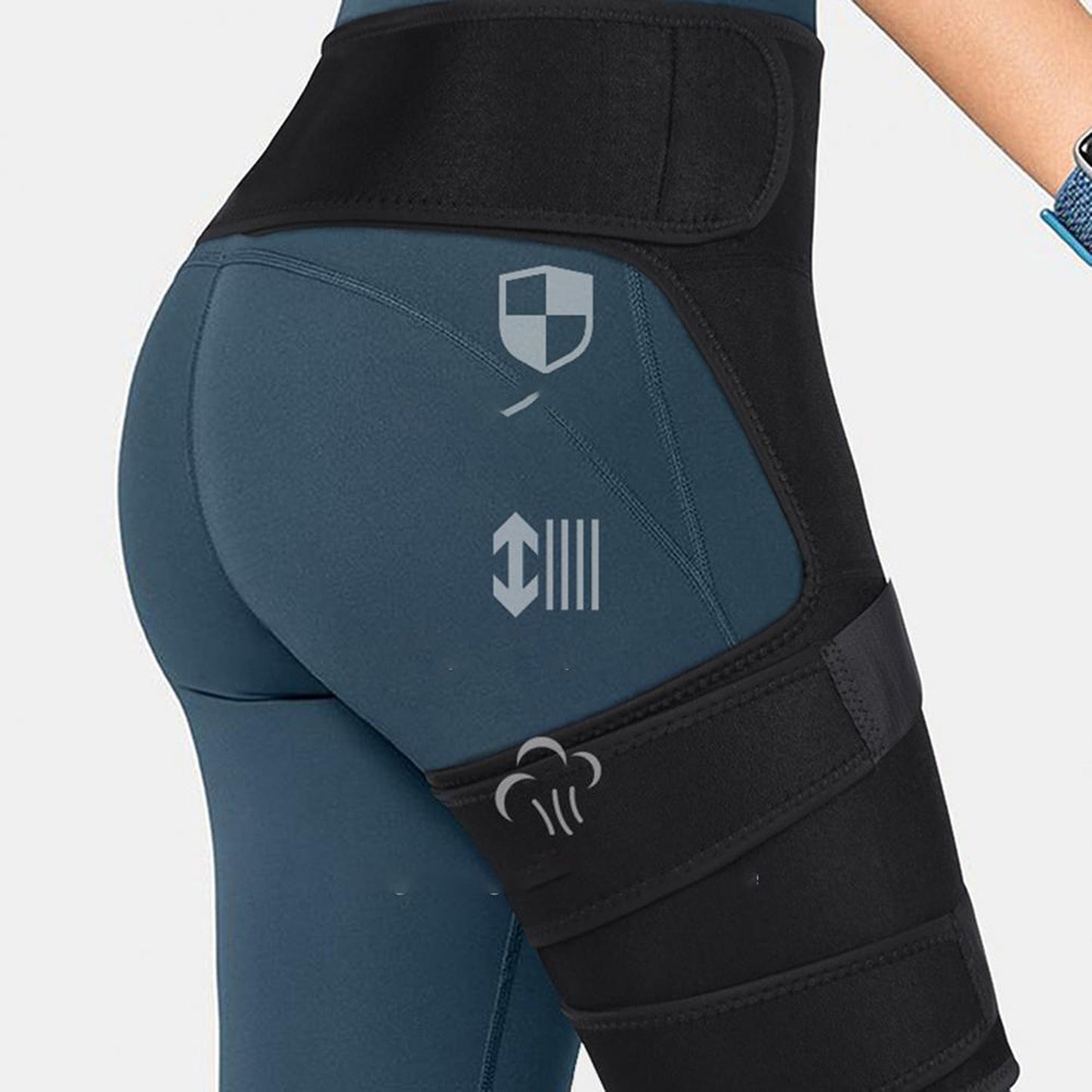 Thigh Groin Support Wrap Compression Hip Brace for Sciatica
