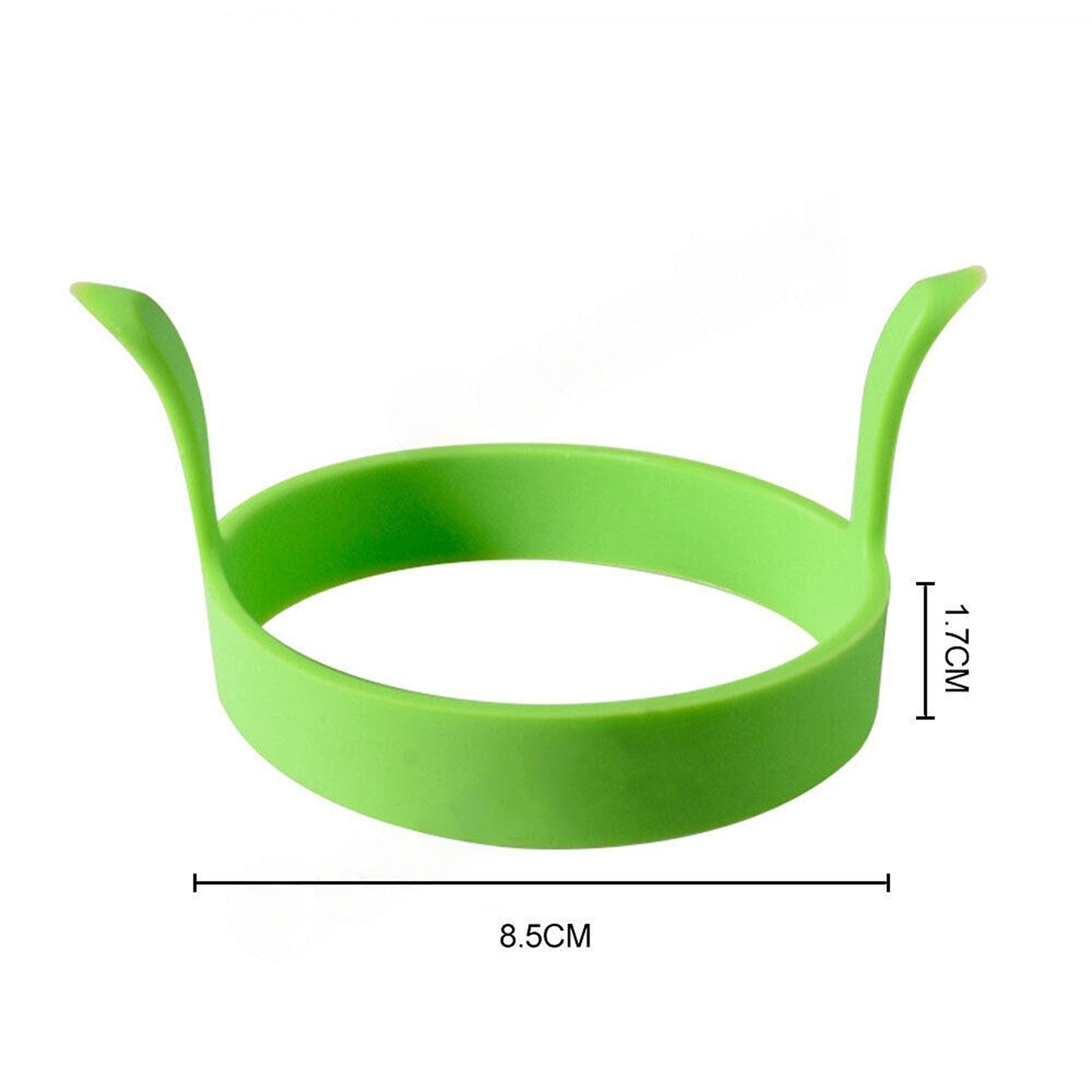 8pcs Non Stick Silicone Egg Rings Kitchen Baking Tool with Handles