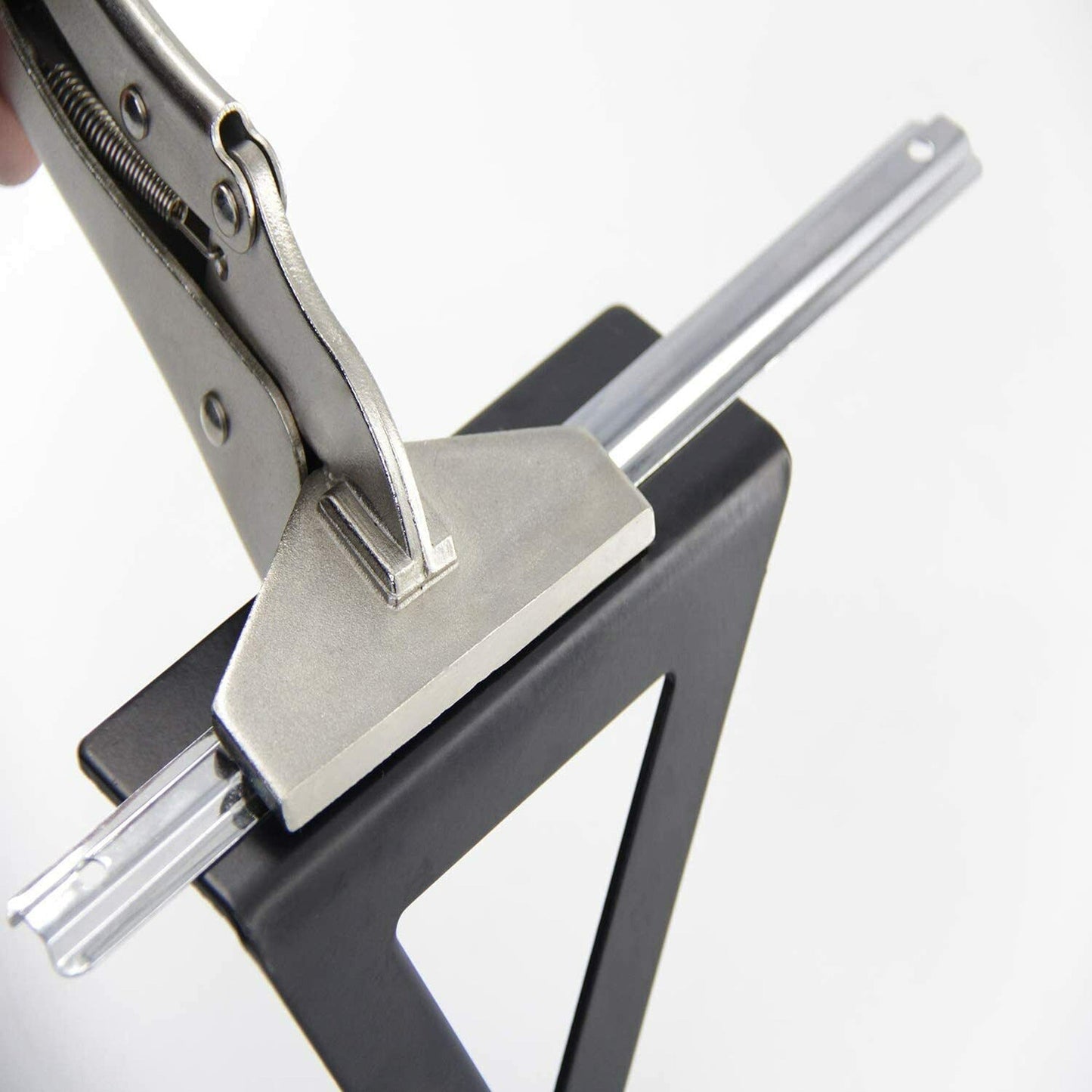 Adjustable 250mm Weld Plier Flat Sheet Metal Locking Clamp Vise Grip