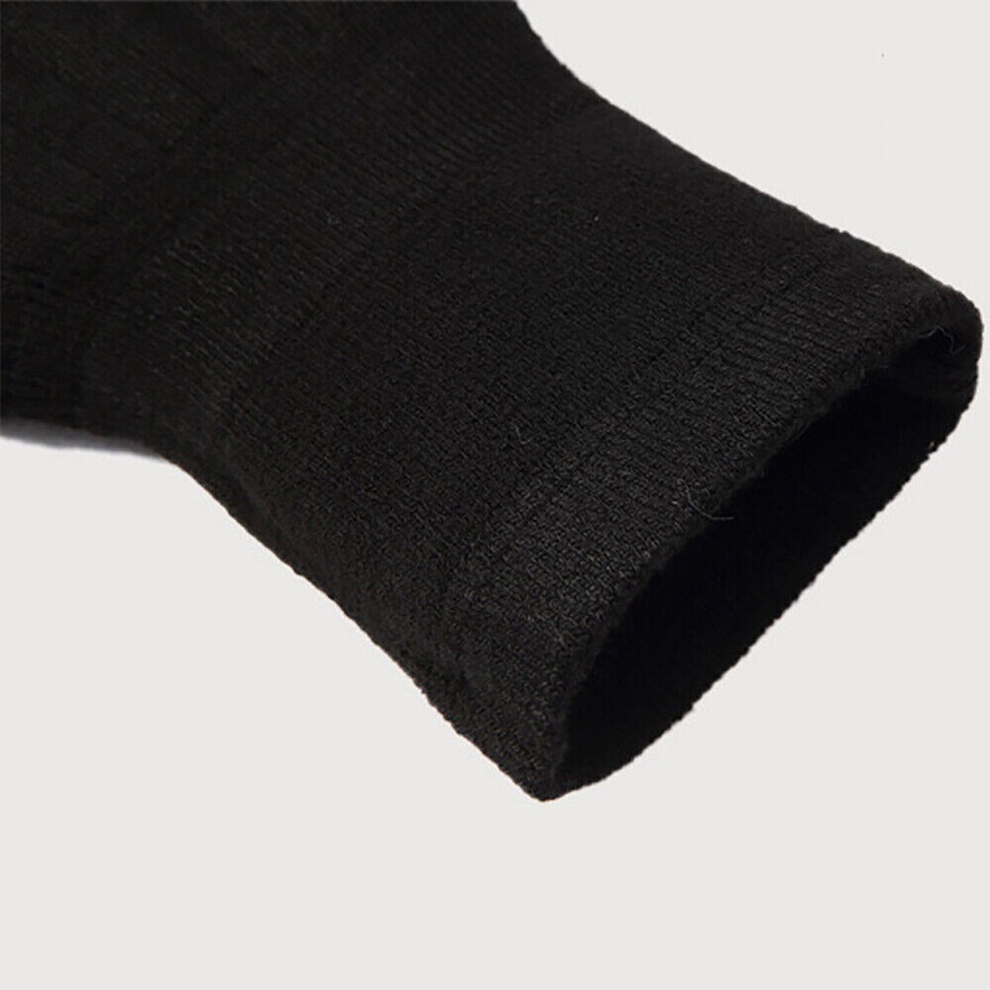Thermal Knee Brace Leg Warmers with Wool Sleeves for Winter