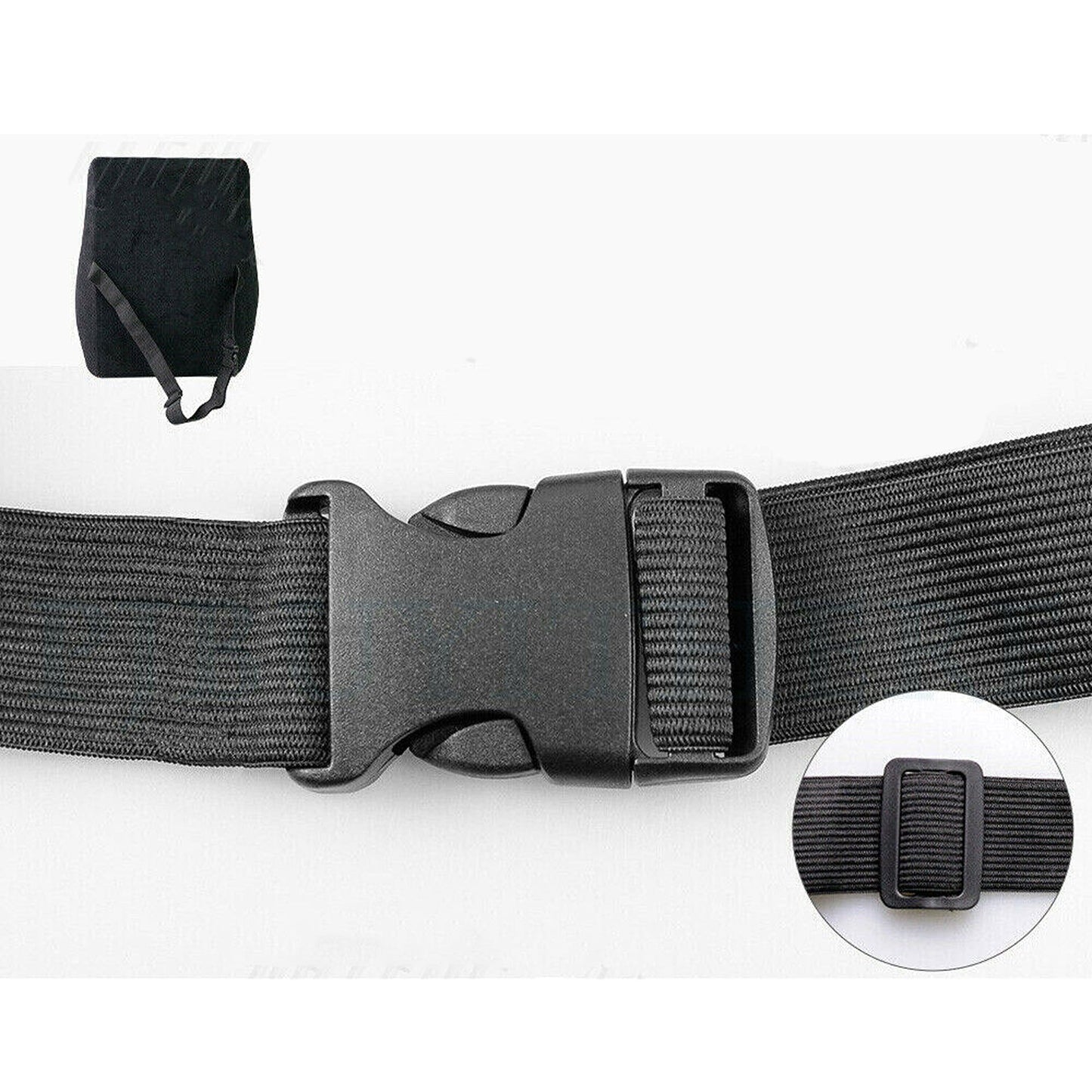 Lumbar Support Memory Foam Back Cushion for Home Car Office Use