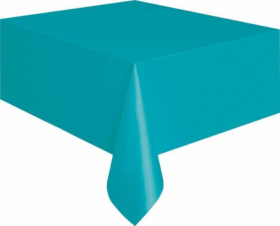 Colorful Plastic Tablecloth for Parties Rectangle Birthday Cover
