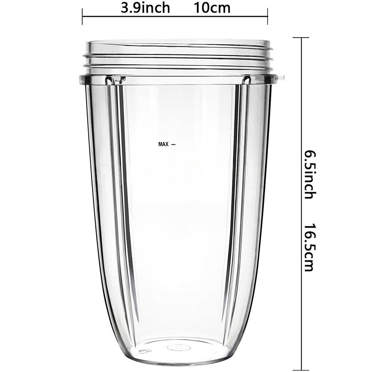 NutriBullet Replacement Tall Cup Large Colossal Blender 24oz