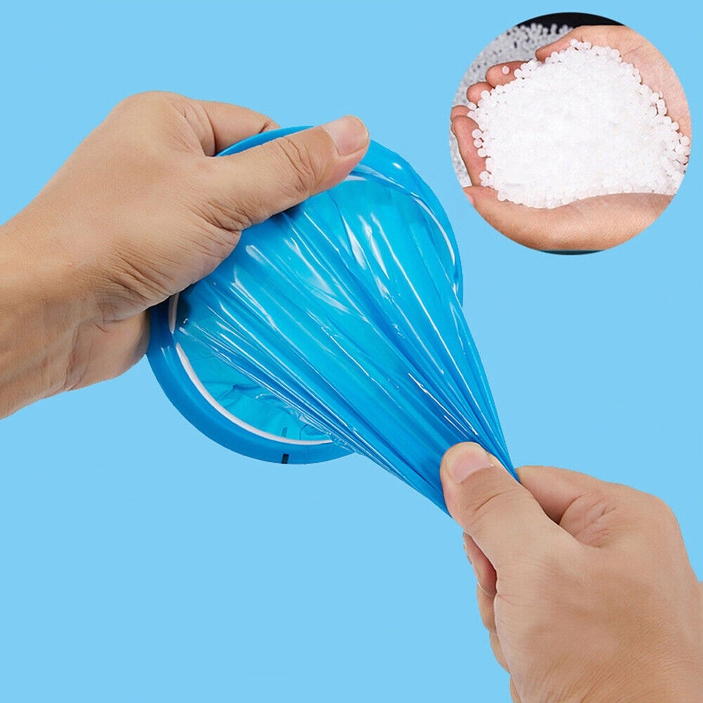 50pcs Sealable Disposable Bags for Travel Sickness Motion Relief