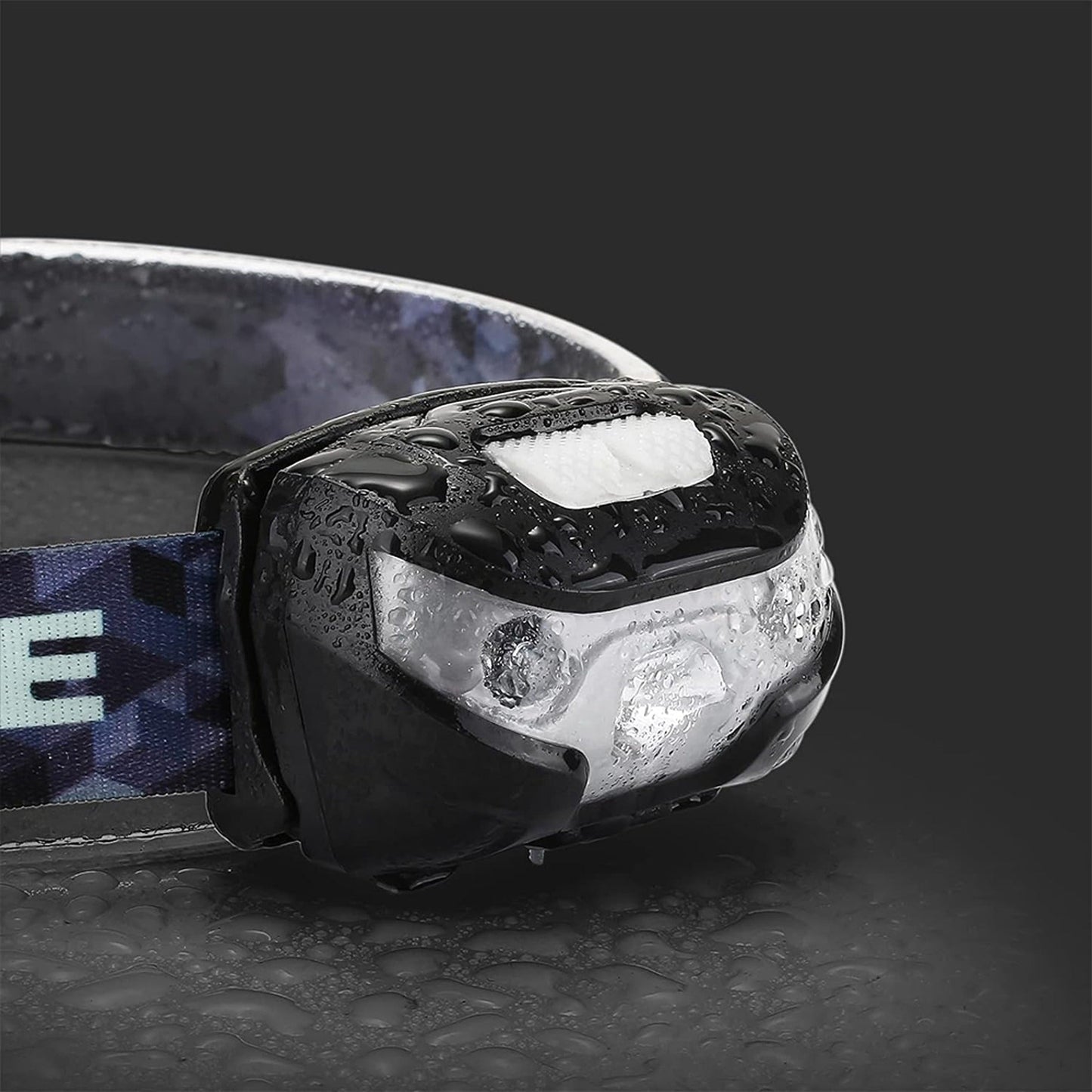 LED Headlamp COB Flashlight USB Camping Rechargeable Torch