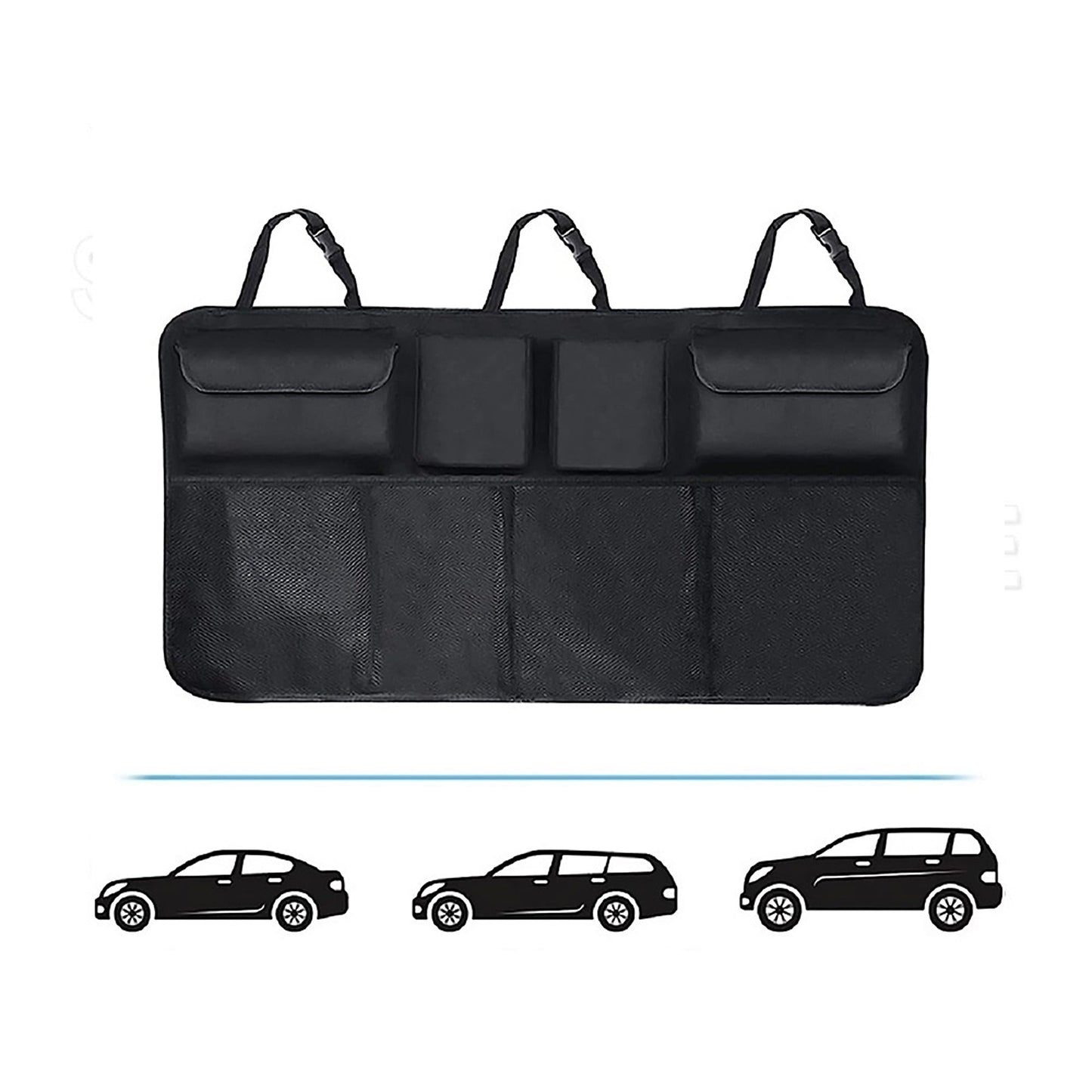 SUV Trunk Boot Organizer Hanging Storage Pocket for Car Back Seat