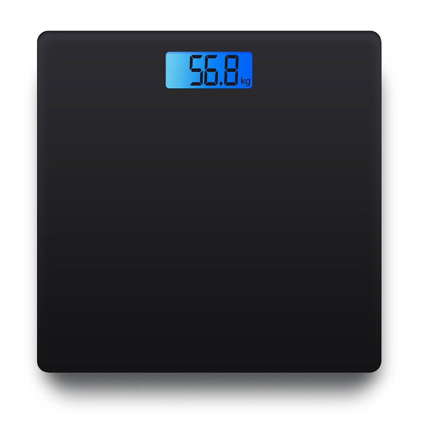 Digital Body Weight Scale with Sleek Black Glass Platform Up to 180KG