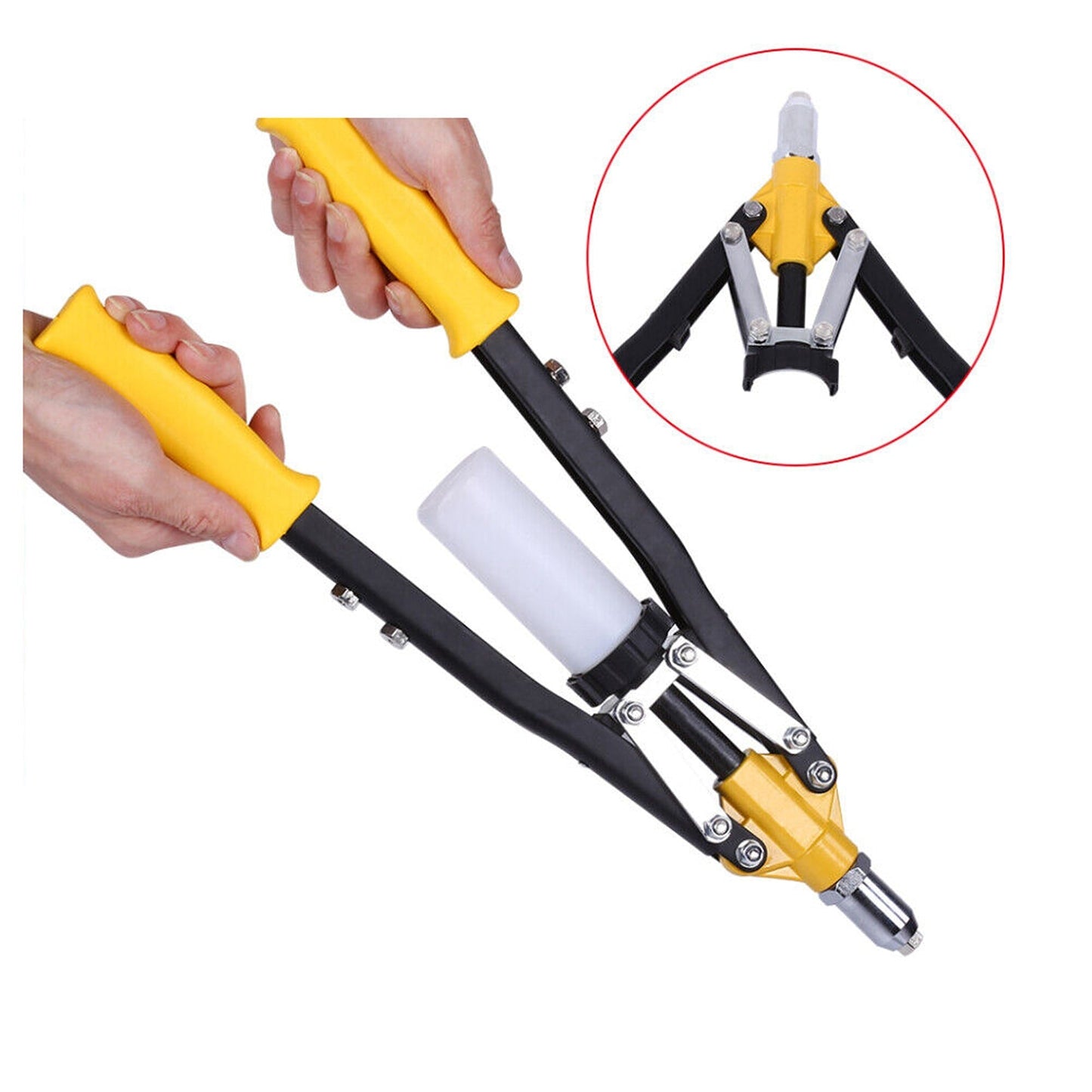 Heavy Duty 5-in-1 Rivet Gun with Long Handle
