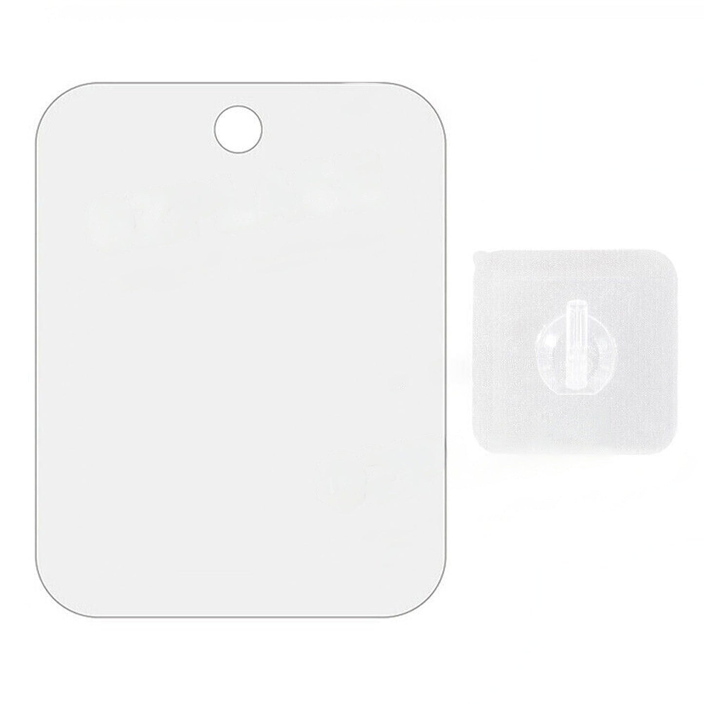 Fogless Shower Shaving Mirror Anti-Fog Free Bathroom Lens