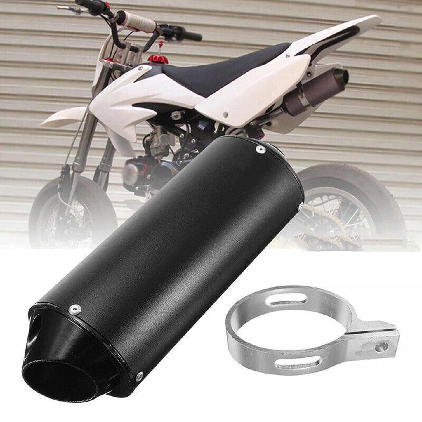 Muffler Exhaust Pipe Clamp for 125cc to 160cc Dirt Bikes