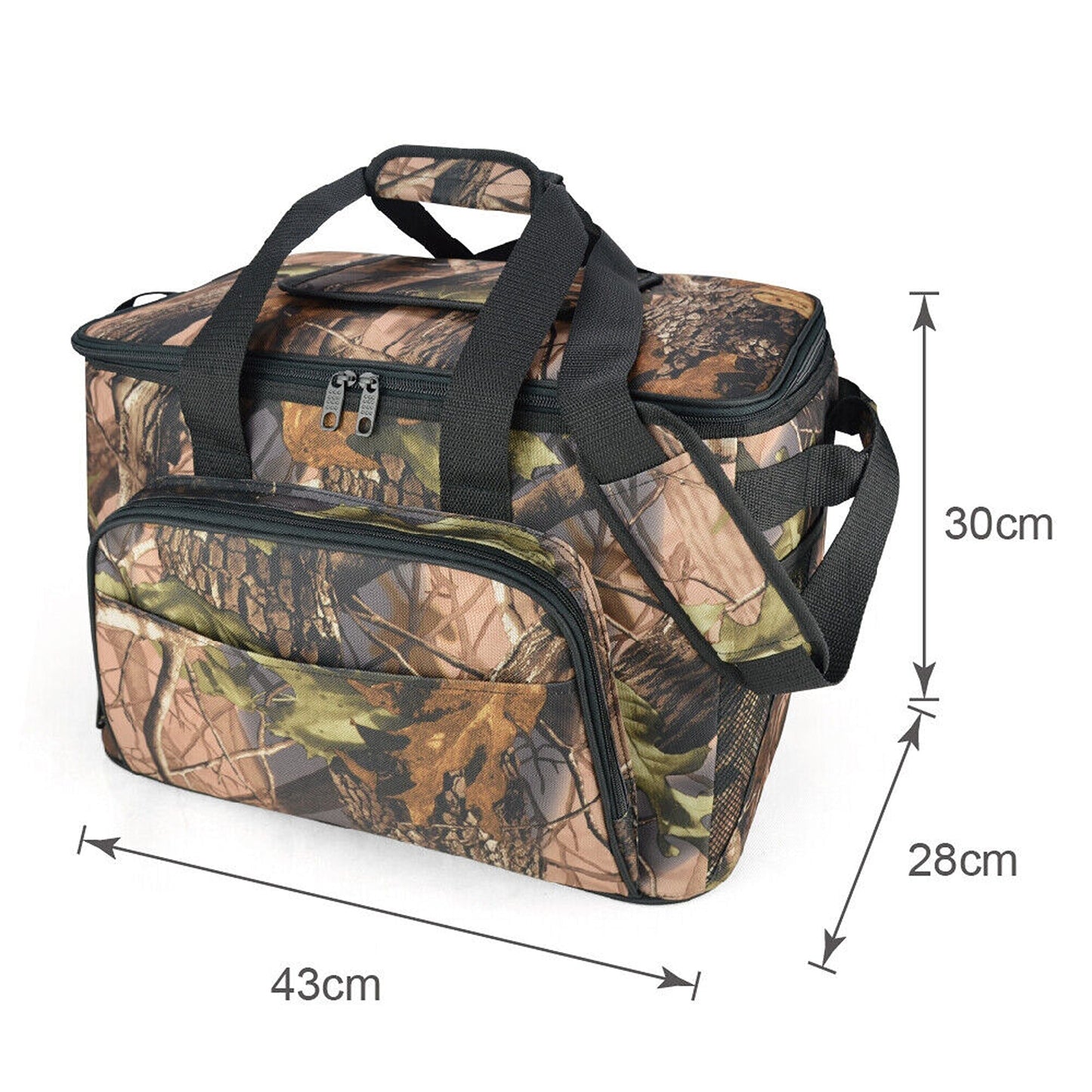 Insulated Cooler Bag 36L Thermal Picnic Outdoor Camping Bag