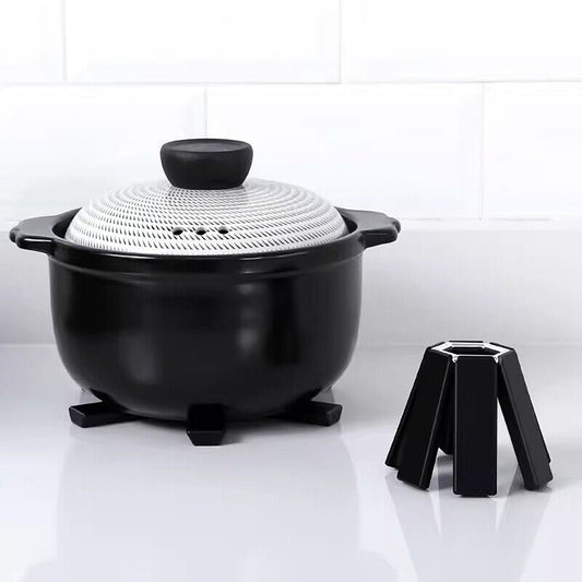 Heat-Resistant Foldable Pot Pad Non-Slip Kitchen Coaster