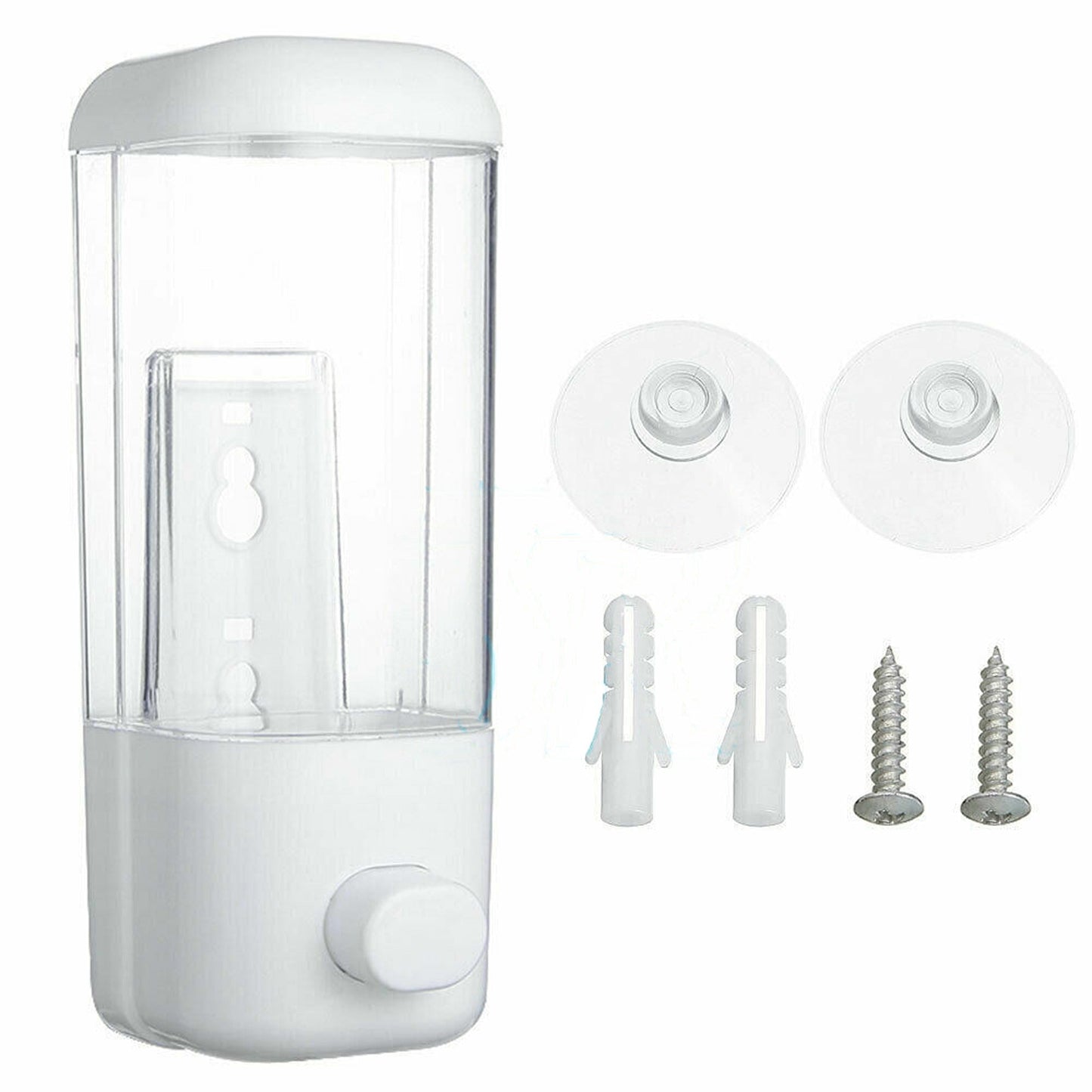Manual 500ml Wall Mount Soap Dispenser for Hand Wash Shower Shampoo