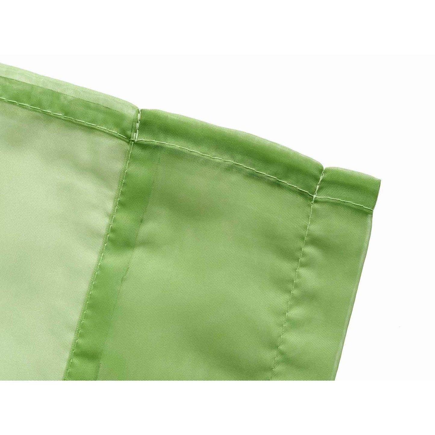 Organza Voile Sheer Curtain with Rod Pocket for Window Draping