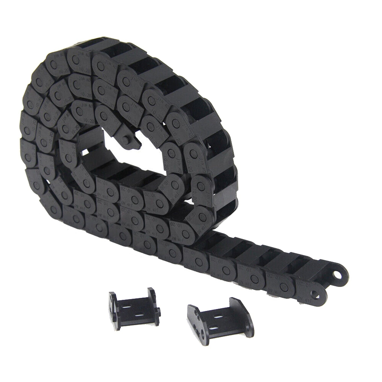Machine Tool Cable Drag Chain Plastic Towline Carrier Nested