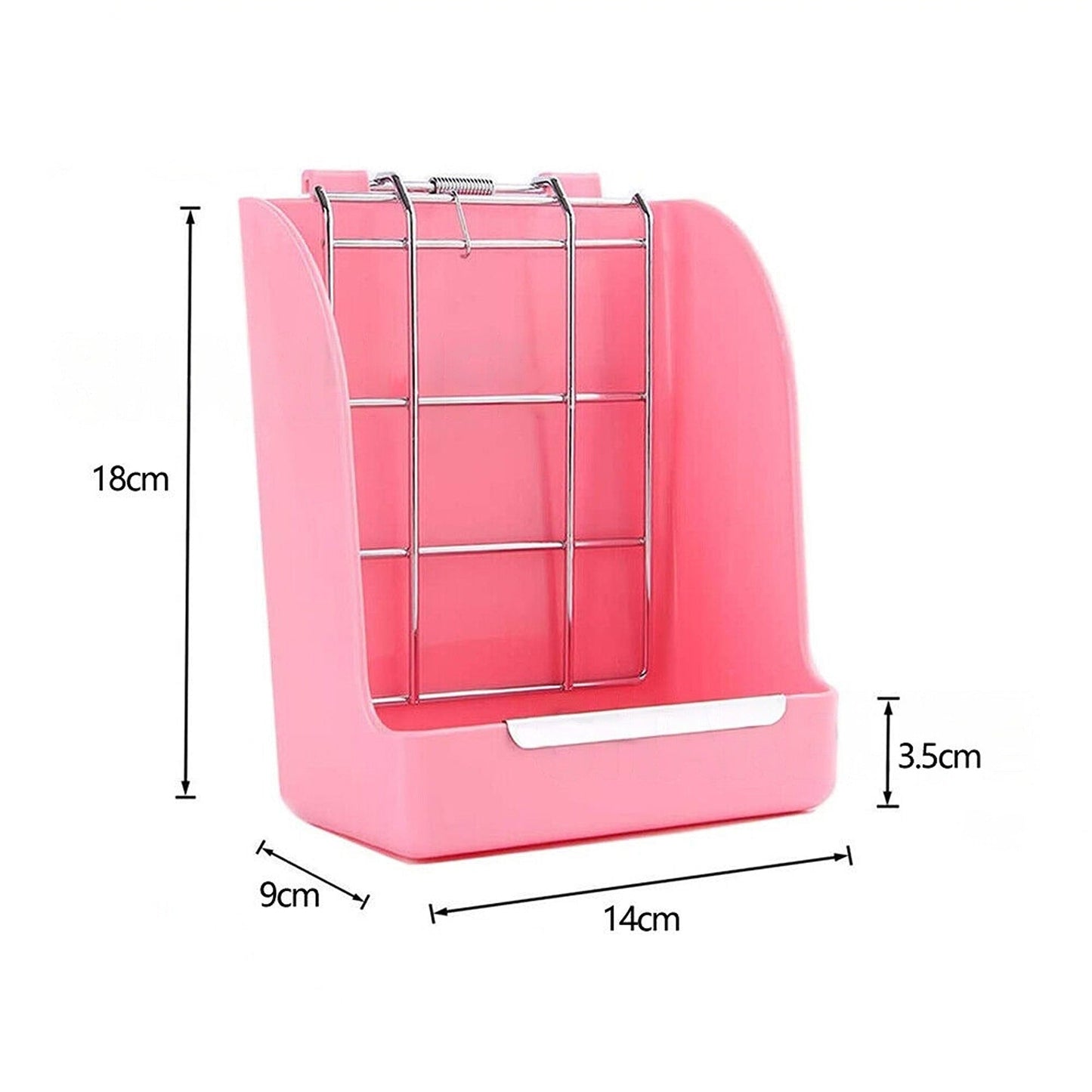 Corner Hay Feeder for Rabbits Small Animals Less Waste Rack