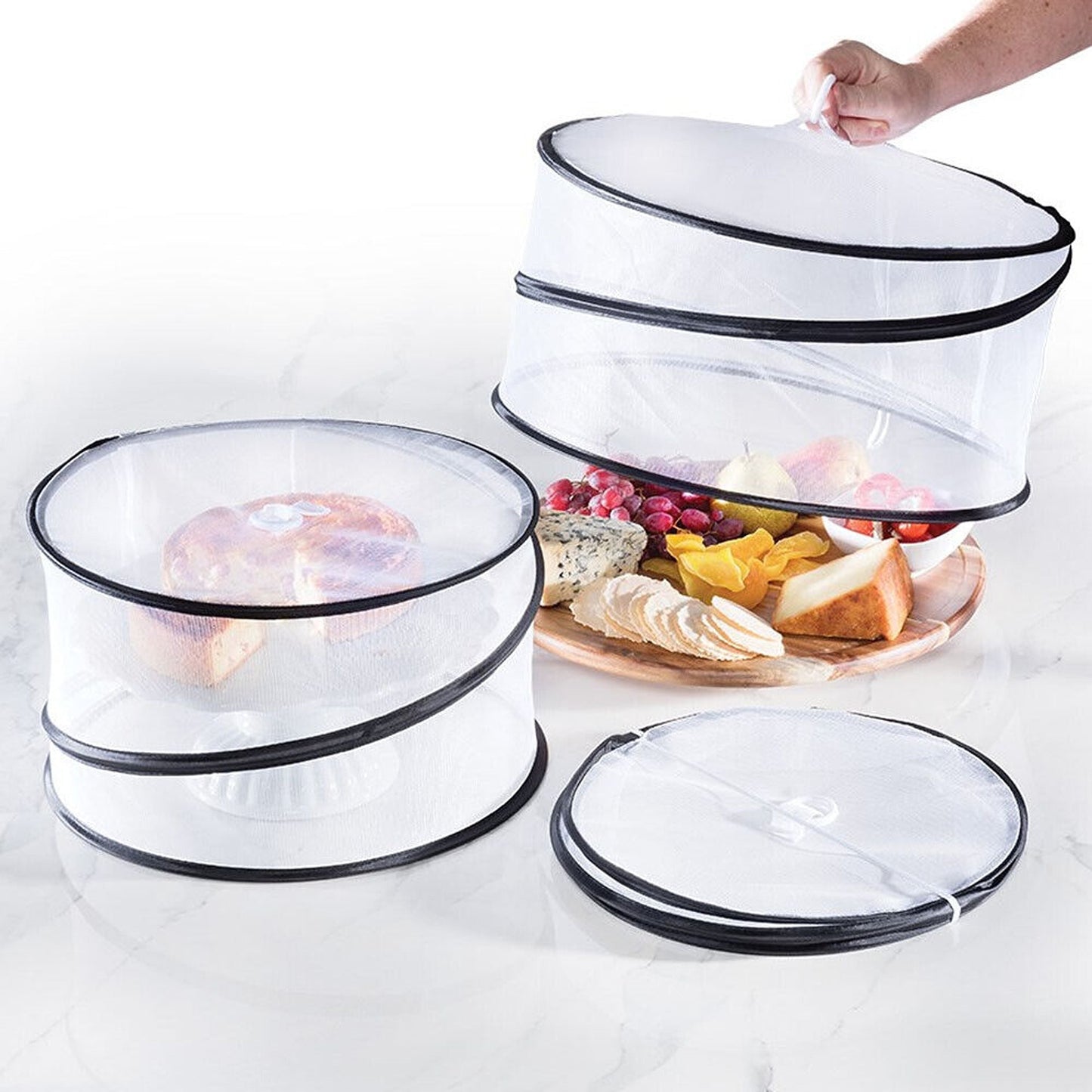 Popup Food Tent Indoor Outdoor Collapsible and Foldable Umbrella Cover 1 Set