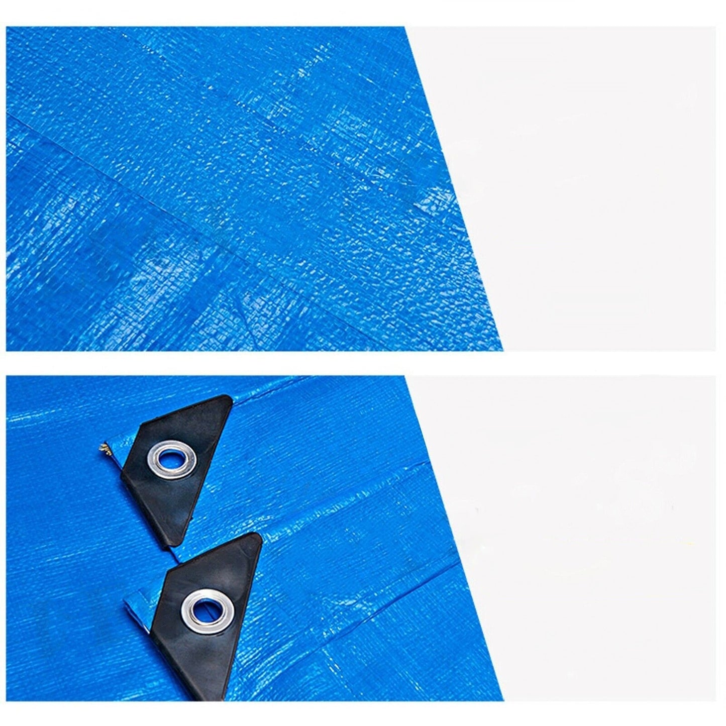 UV PE Blue Tarpaulin Tarp Waterproof Cover Sheet for Camping Truck