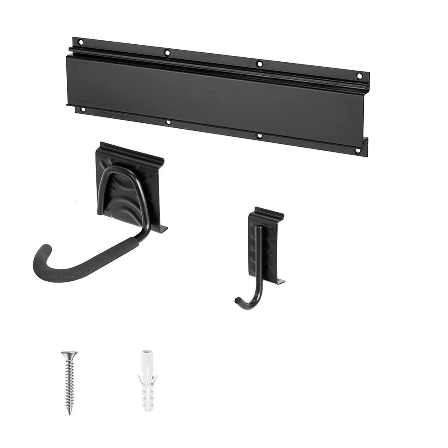 Wall Mount Bicycle Storage Rack Adjustable Garage Bike Hanger for 6 Bikes