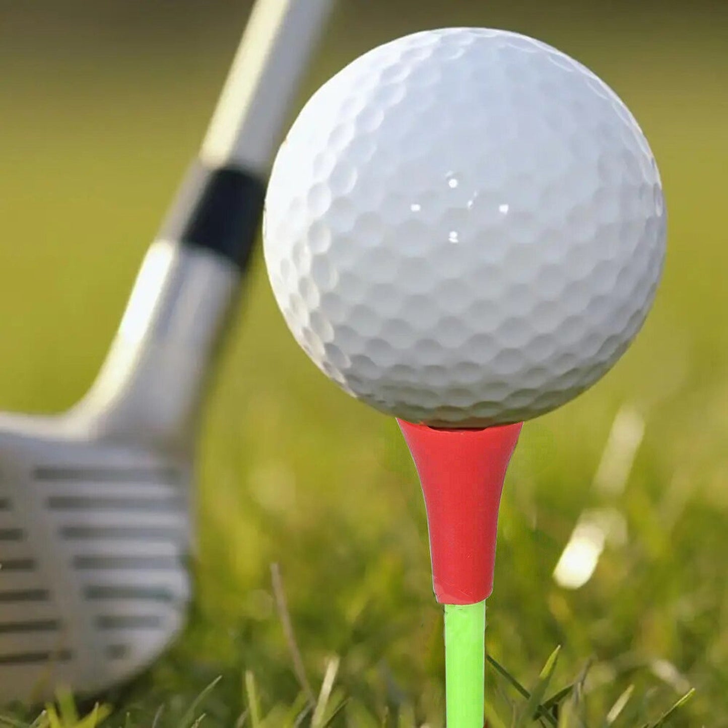 110pcs Multi-Colour 83mm Golf Tees with Rubber Cushion Top
