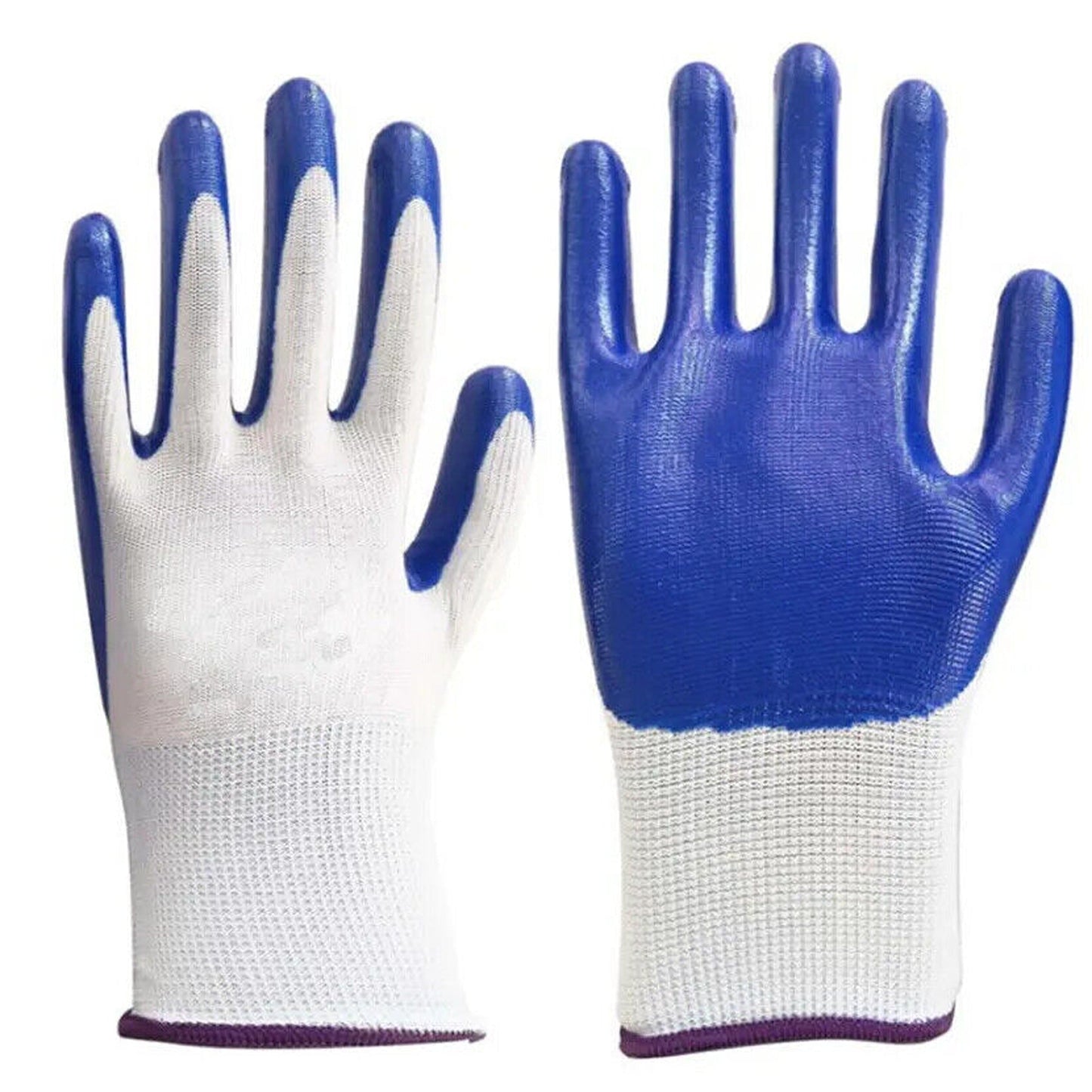 General Purpose Work Gloves Nitrile Coated Garden Hand Protection