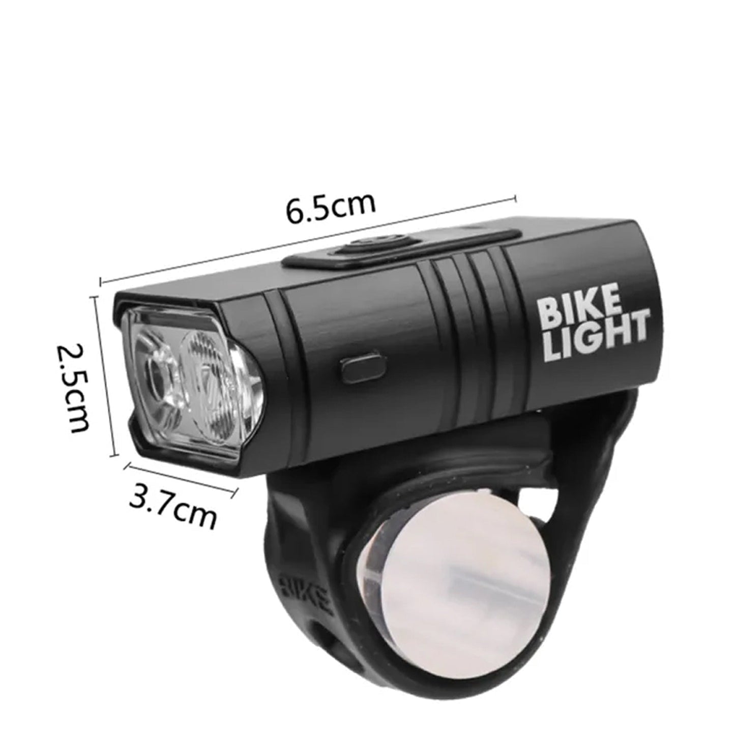 Bike Lights Front Rear LED Rechargeable Headlight Set