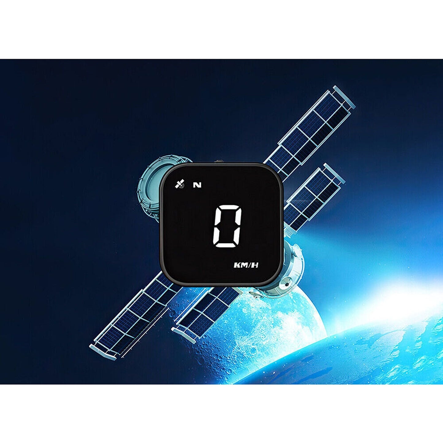 Universal Digital Car GPS Speedometer with HUD and Overspeed Alarm