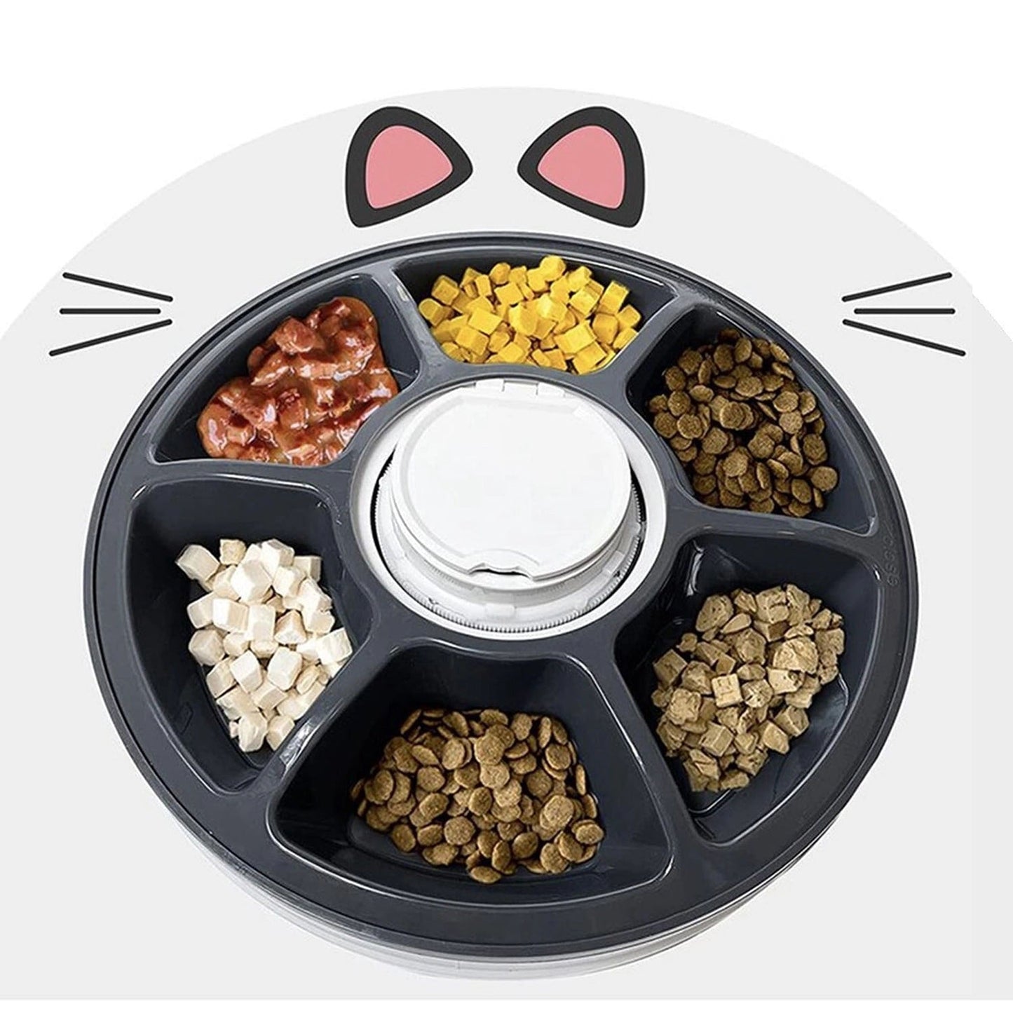 Digital Automatic Pet Food Dispenser with Programmable LCD 6 Meals