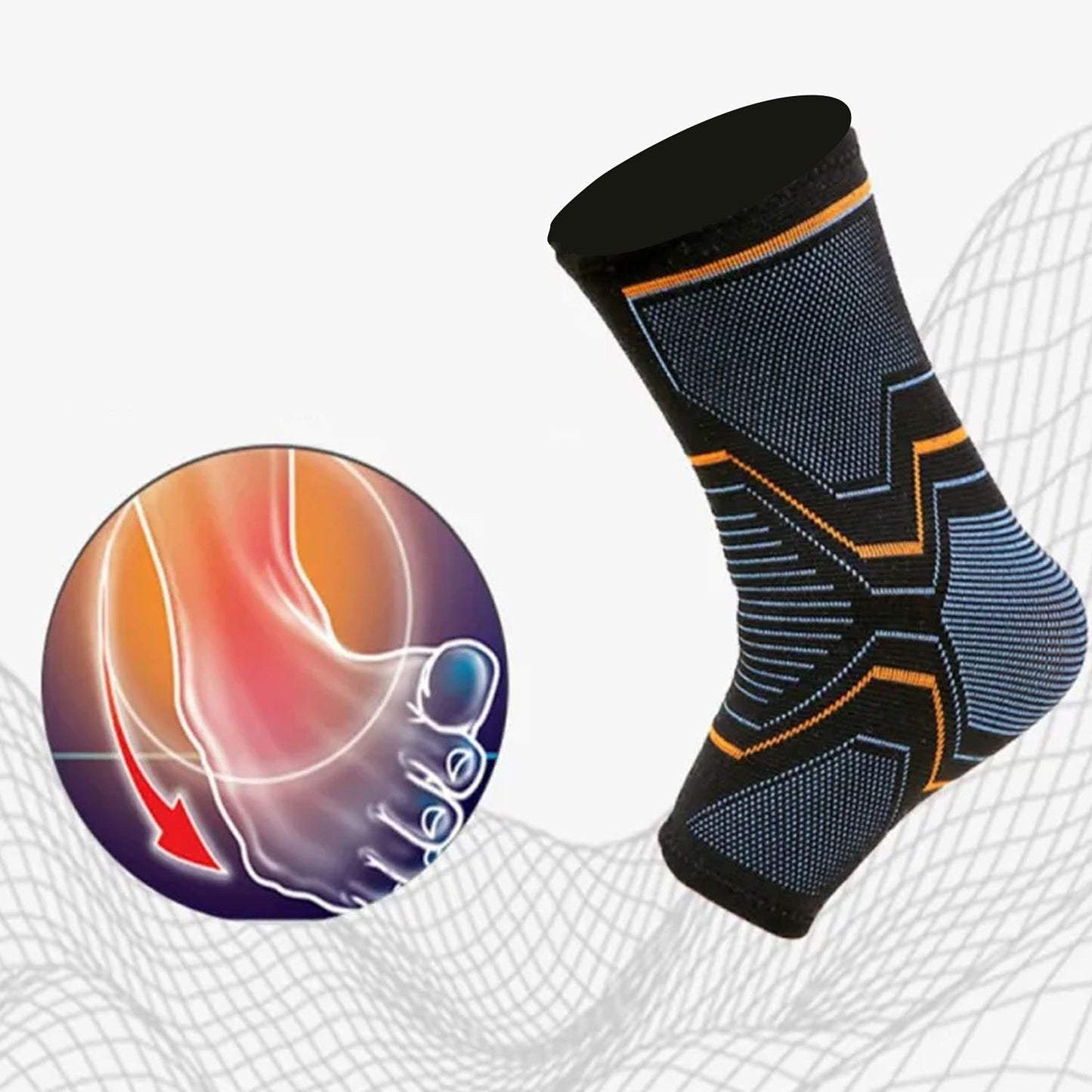 Arch Support Ankle Brace for Plantar Fasciitis and Swelling Reduction