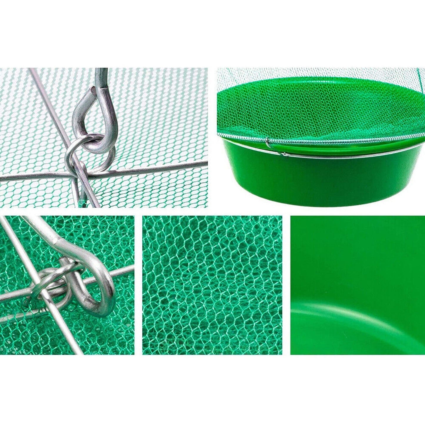 Fly Insect Trap Net Cage Reusable Hanging Killer Catcher 6 Pack