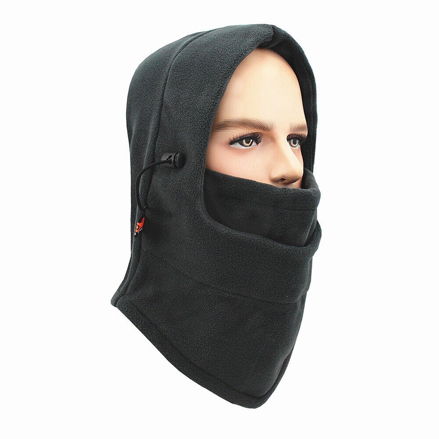 Fleece Hood Winter Thermal Balaclava Ski Face Mask Neck Warmer Cap