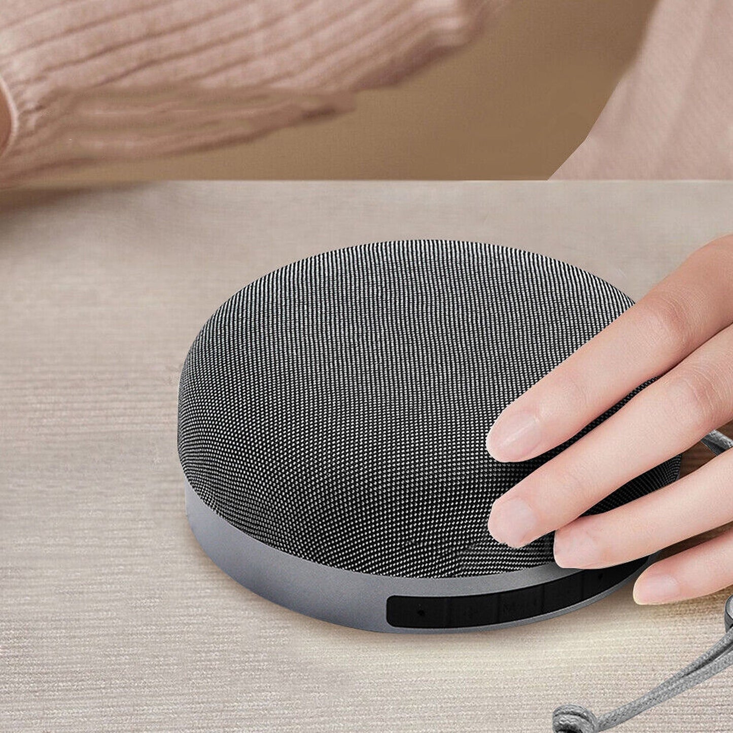 Portable Wireless Bluetooth Speaker with TWS and Handsfree Mic