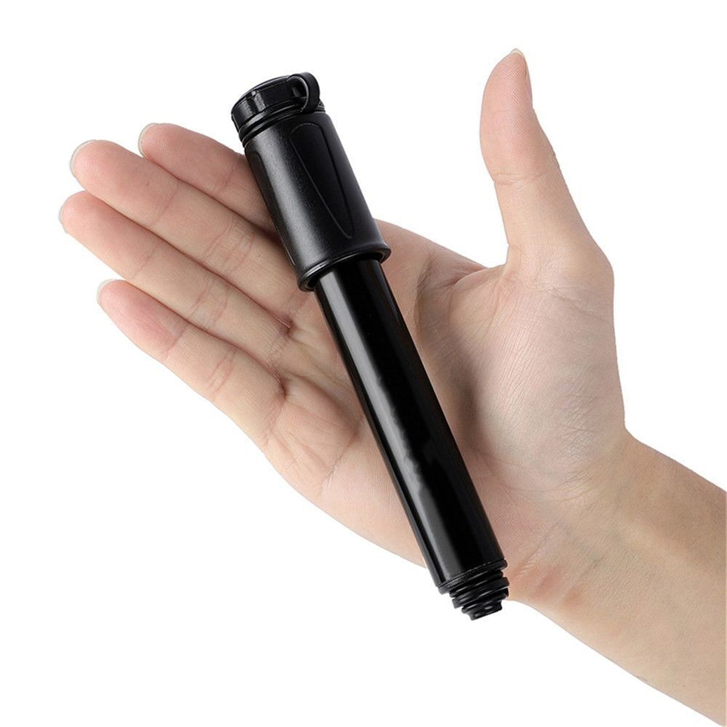 Cycling Tyre Ball Inflator Mini Bicycle Air Pump Bike Aluminium