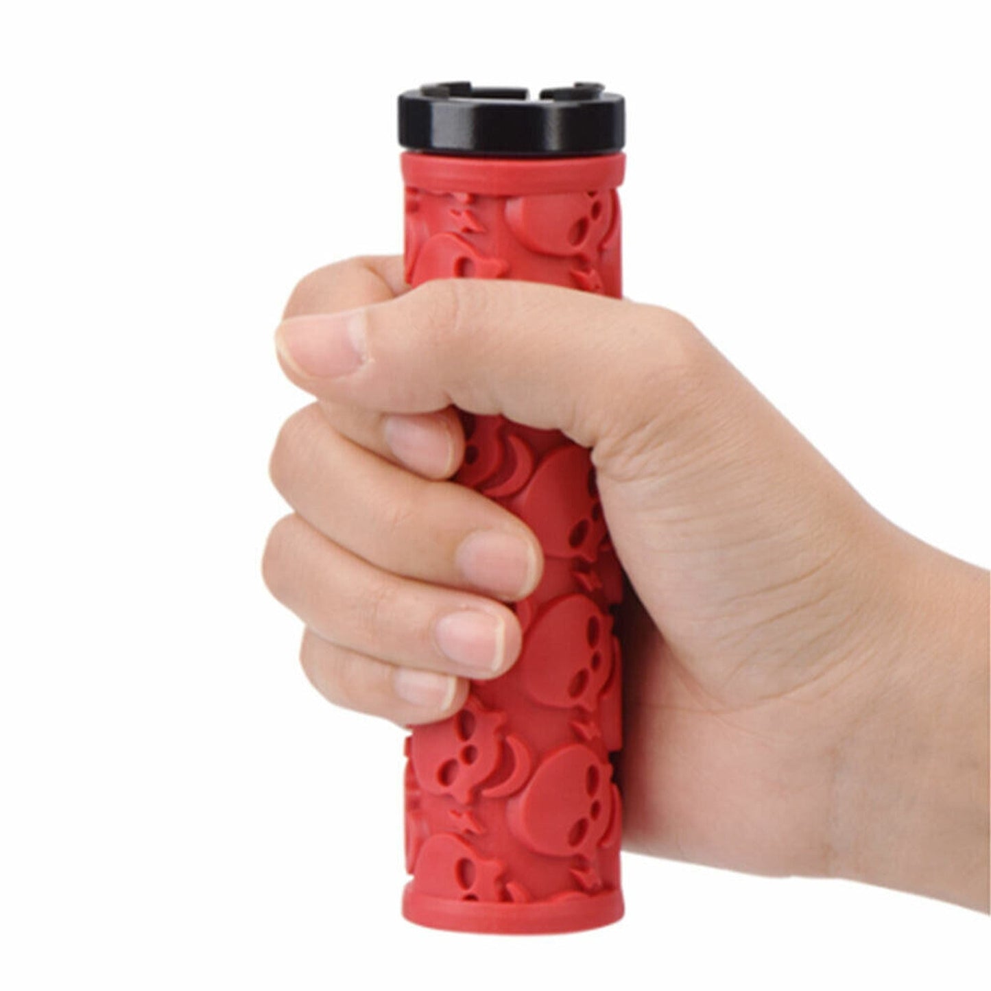Lock On Rubber Handle Grips for Mountain and BMX Bikes