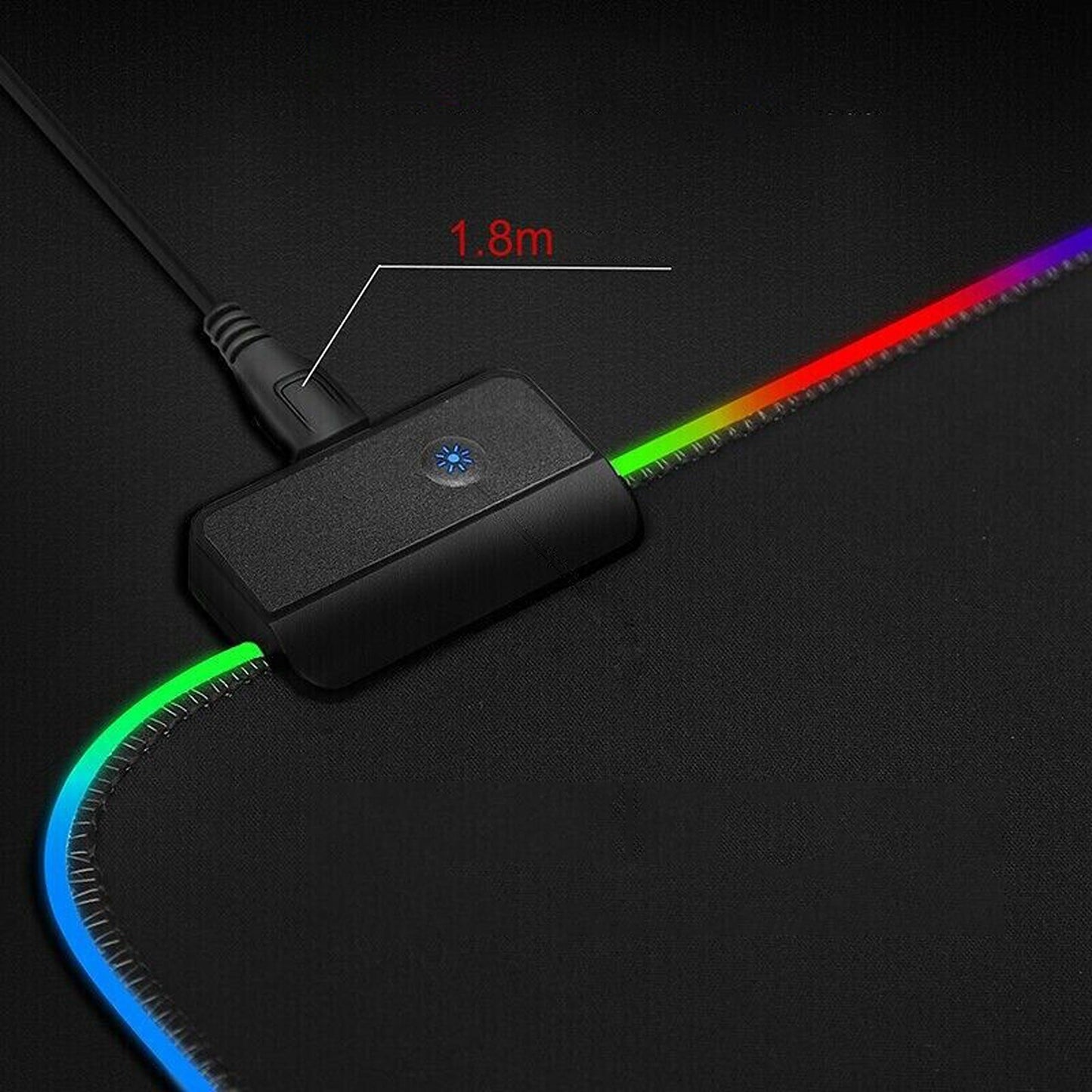 Extended Ultra Thick LED Gaming Mouse Pad Waterproof Rubber Anti-Slip Mat