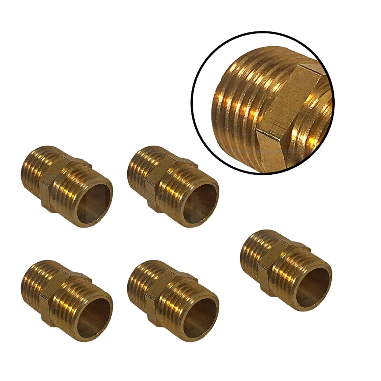 45pcs Air Hose Fittings Kit with Nitto Type Male Female Barb Couplers