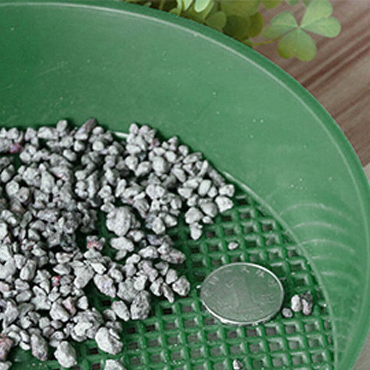 2pcs Mesh Soil Sieve Garden Sand Stone Small Gravel