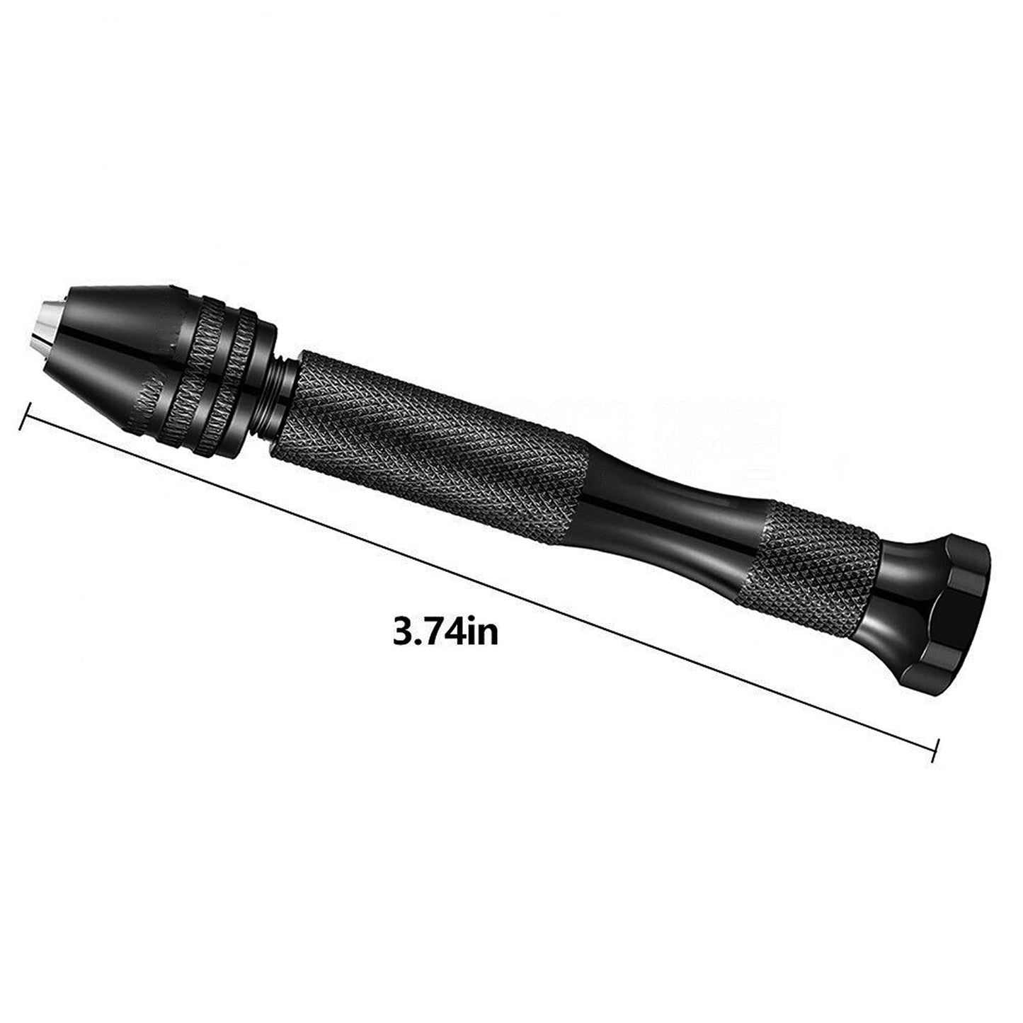 49pcs Precision Mini Hand Drill Set Twist Bits for DIY Woodworking