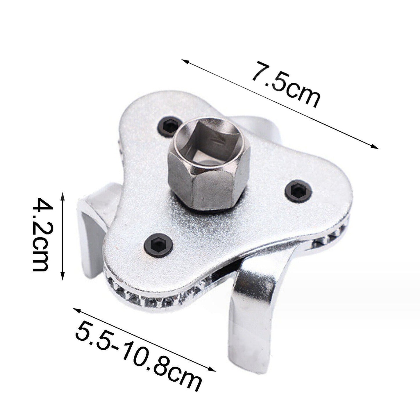 3-Jaw Engine Oil Filter Wrench Heavy Duty Tool for Construction