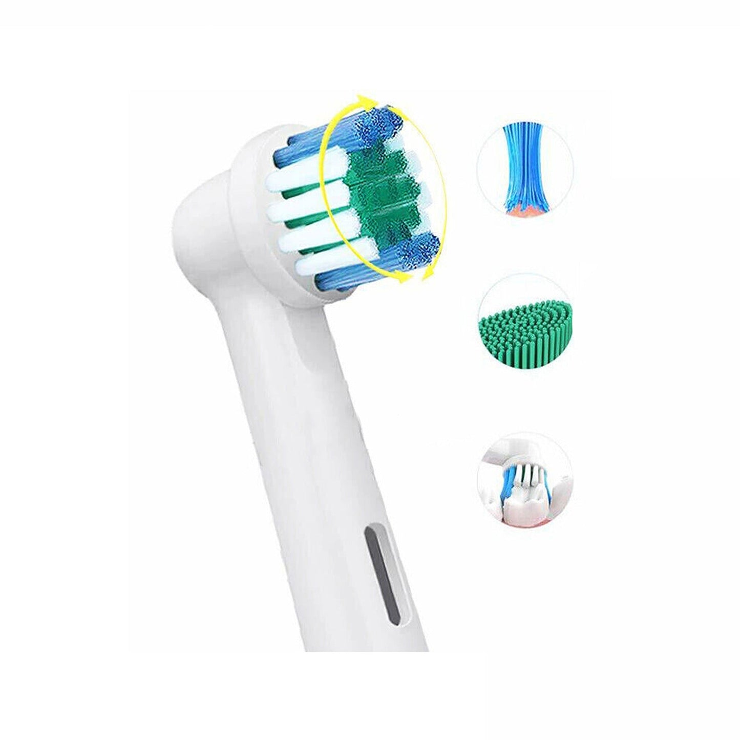 20pcs Compatible Toothbrush Replacement Heads For Oral B Precision