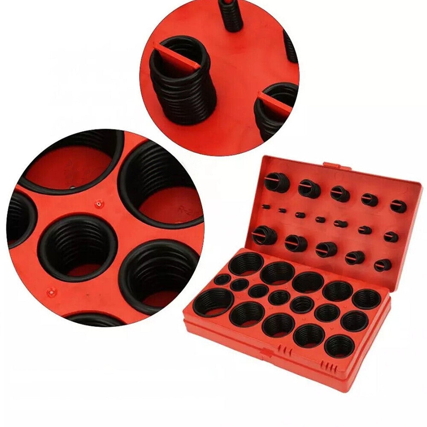 Assorted O Ring Kit Industrial Rubber Metric and Imperial 826pcs