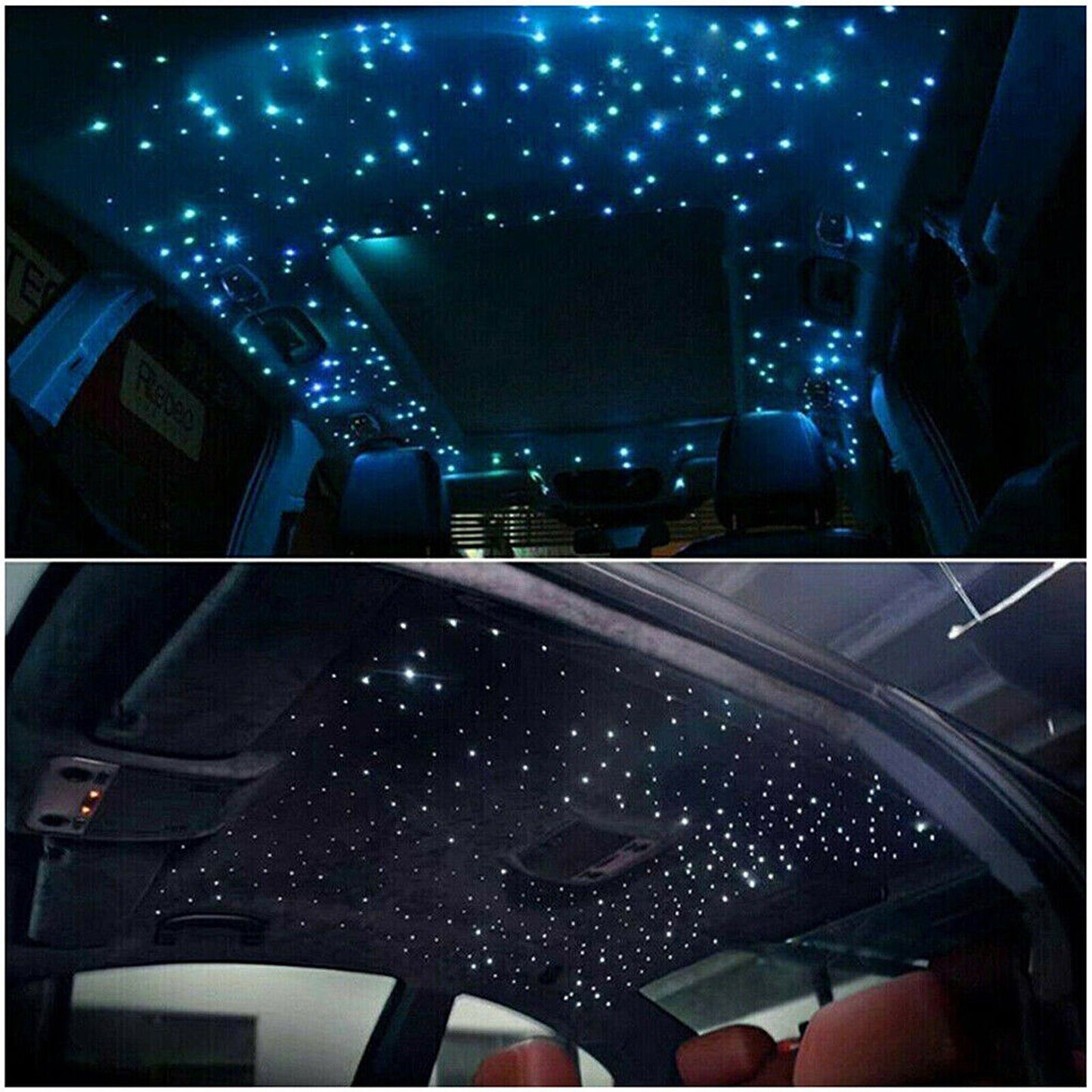 500pcs Twinkle Star Fiber Optic Car Headliner Kit with LED Lights