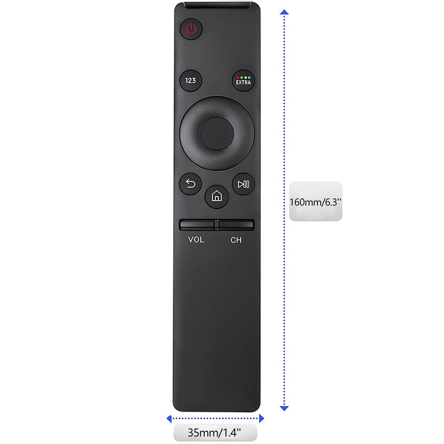 Smart TV Remote for Samsung 4K UHD BN59-01292A BN59-01259E