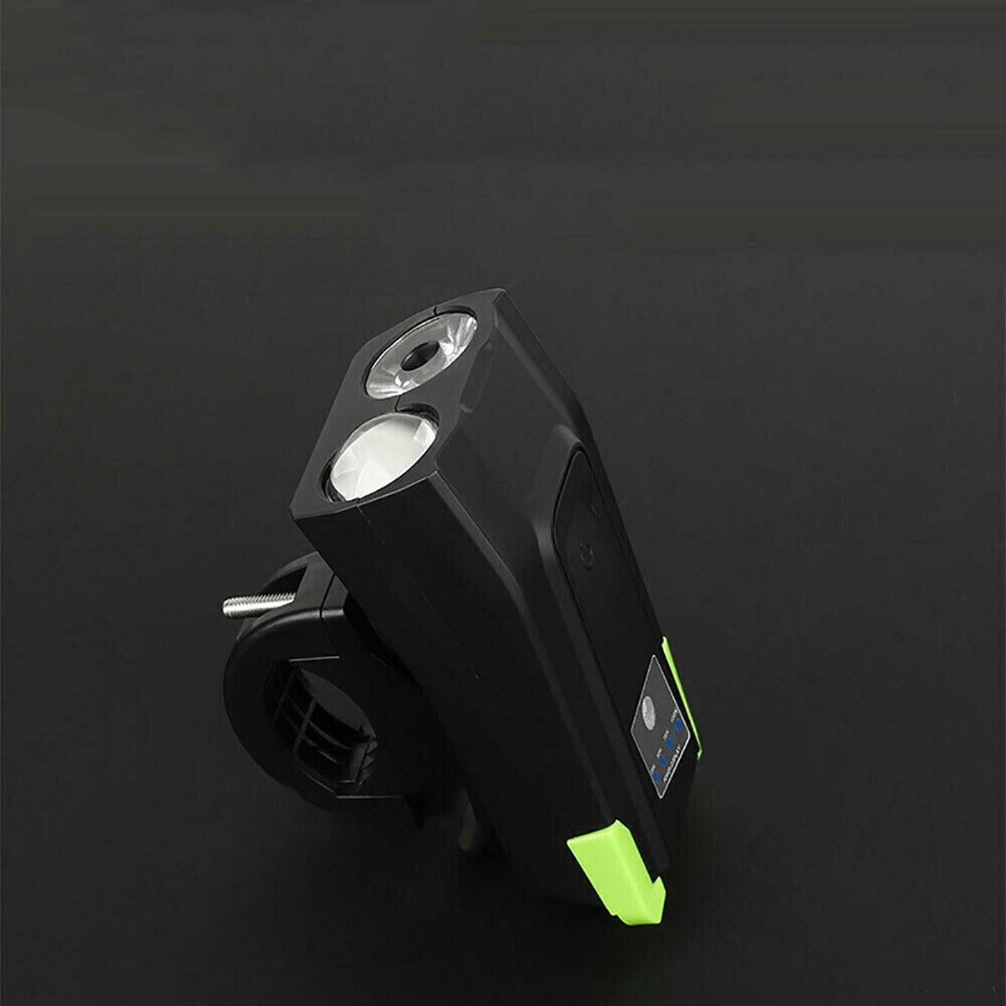 USB Rechargeable LED Bicycle Light Set with Horn Mountain Bike Safety