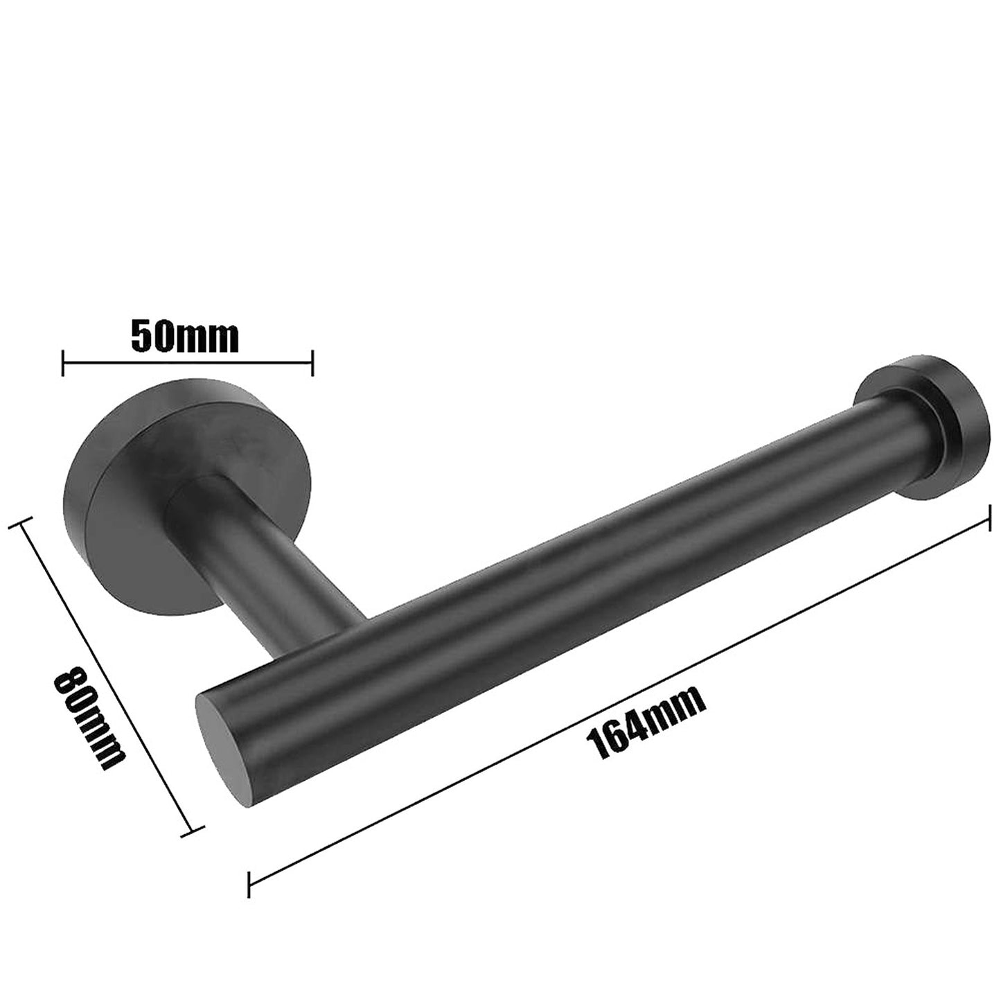 Wall Mounted Toilet Paper Roll Holder Rustproof Stainless Steel Storage