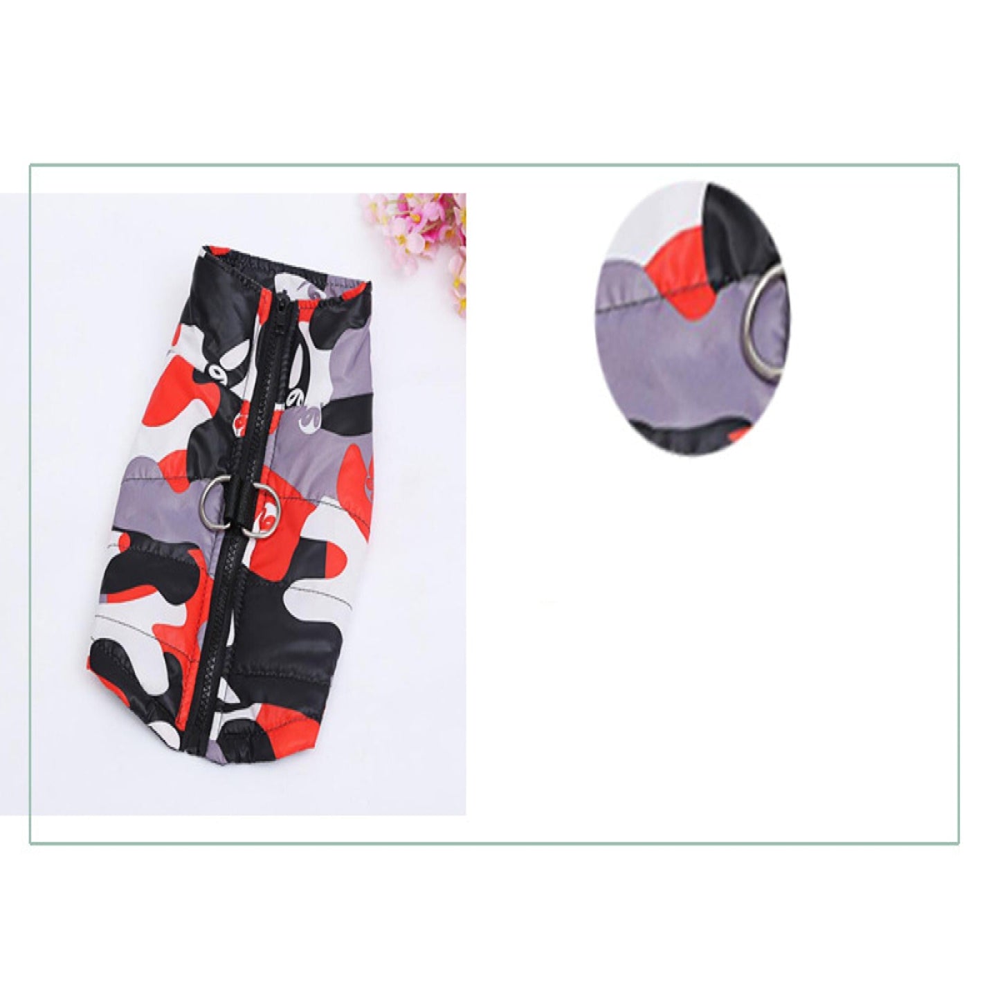 Winter Coat for Large Dogs Waterproof Padded Pet Clothes Windbreaker Vest