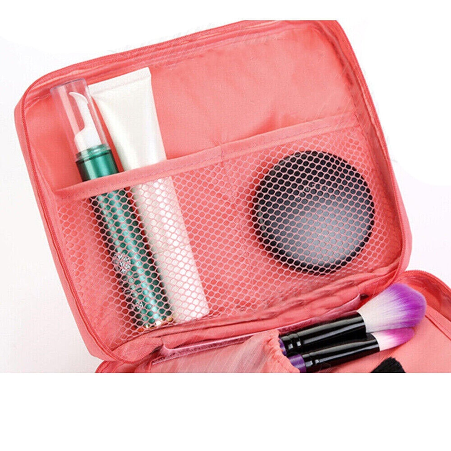 Travel Organizer Pouch for Cosmetics Hanging Toiletry and Makeup Storage