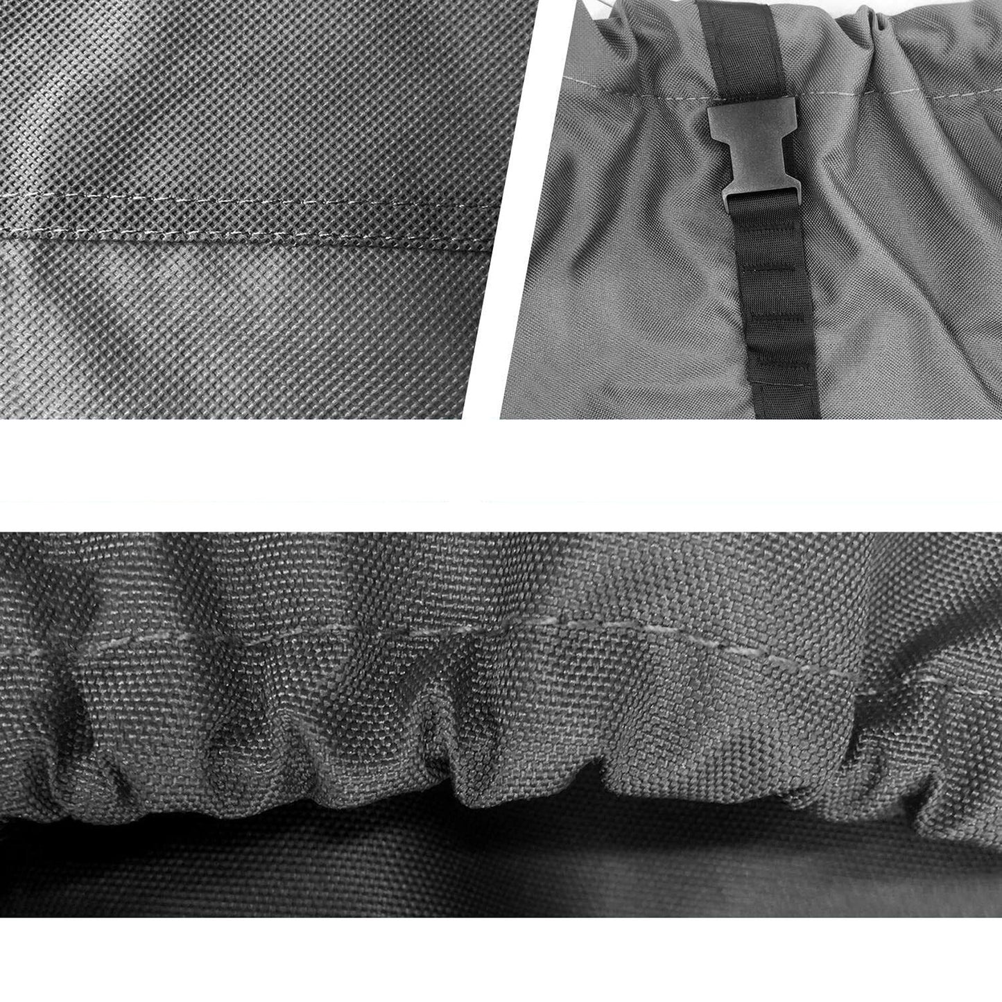 Trailerable Heavy-Duty Marine Grade Jumbo Boat Cover Fits 17ft to 19ft