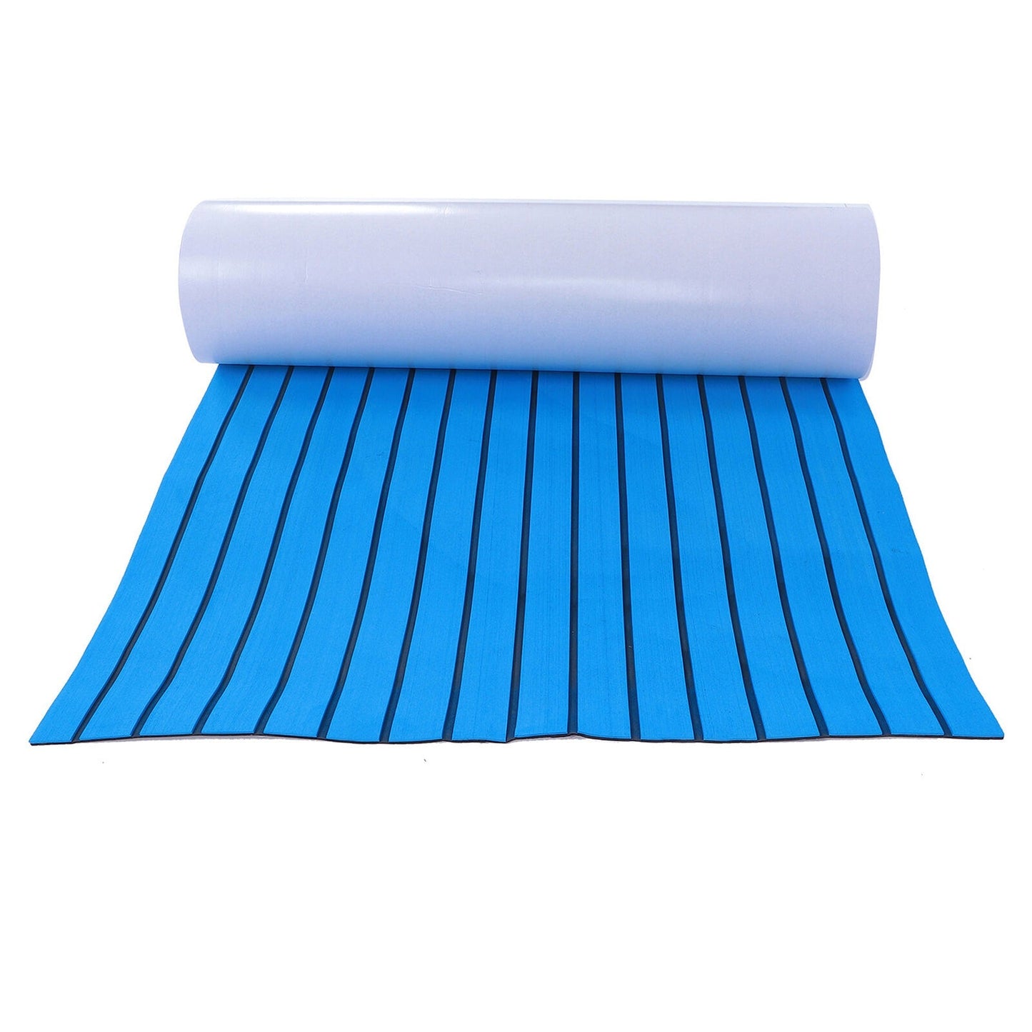 Blue Teak-Like EVA Foam Marine Decking Mat for Boats 90x240cm