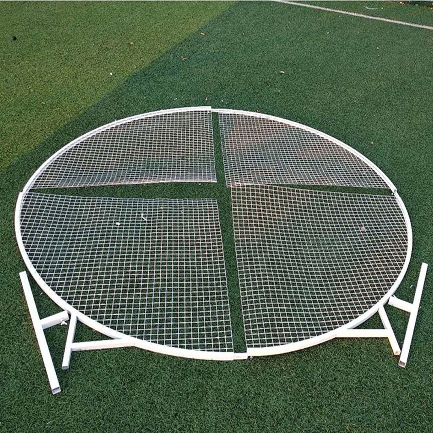 White Mesh Round Hoop Arch for Wedding Party Flower Display